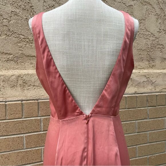 Show Me Your Mumu Jenn Maxi Bridesmaid V-Back Women's Dress Wedding (Size M) - Picture 7 of 11